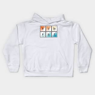 Budapest Table of Element Kids Hoodie